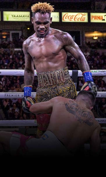 Jermell Charlo stops CastaƱo, claims 4th belt at 154 pounds